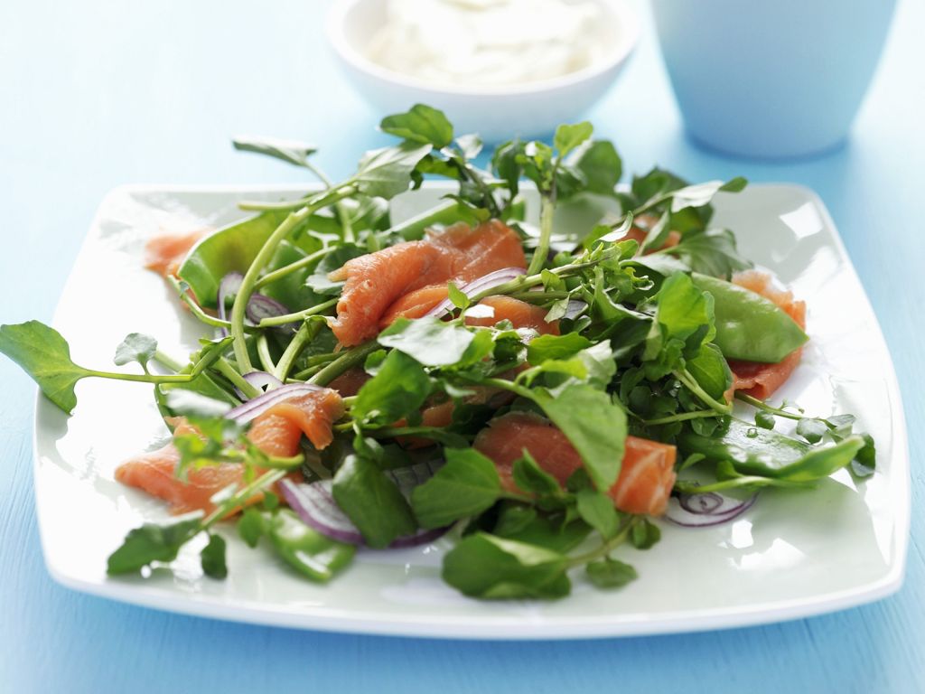 Grüner Salat mit Kräuter - Rezept