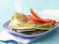 Rezept: Käse-Omelett auf Vollkornbrot