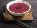 Rezept: Cremige Suppe aus Roter Bete