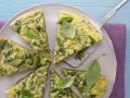 Rezept: Spargel-Basilikum-Omelett