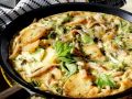 Rezept: Schweinefleisch-Kartoffel-Pfanne mit Lauch