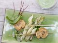 Rezept: Lachsfiletspieße