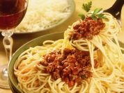 Rezept: Spaghetti mit Fleischsoße (Bolognese)