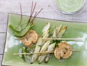 Rezept: Lachsfiletspieße