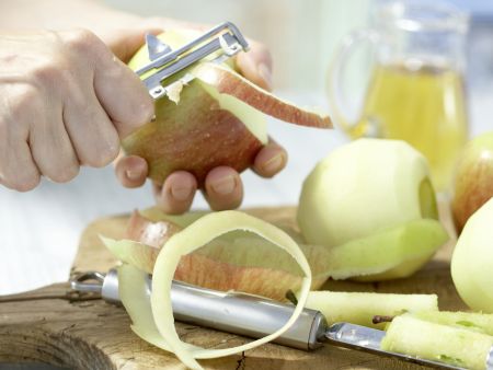 Apfelkompott Zubereitung Schritt 2 Apfelkompott Zubereitung Schritt 2