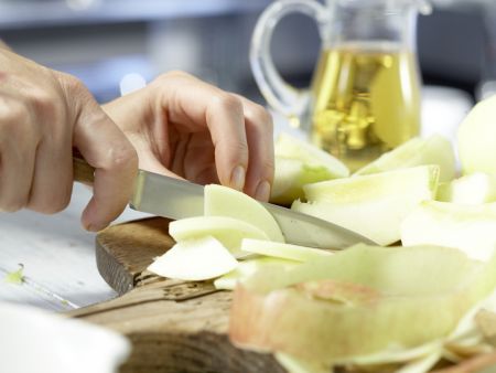 Apfelkompott Zubereitung Schritt 3 Apfelkompott Zubereitung Schritt 3