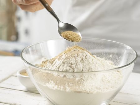 Aprikosen-Bagels Zubereitung Schritt 1 Aprikosen-Bagels Zubereitung Schritt 1