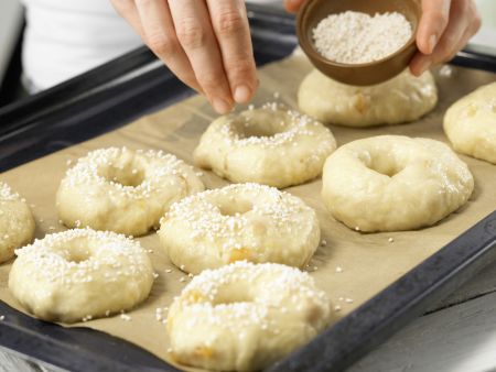 Aprikosen-Bagels Zubereitung Schritt 12 Aprikosen-Bagels Zubereitung Schritt 12