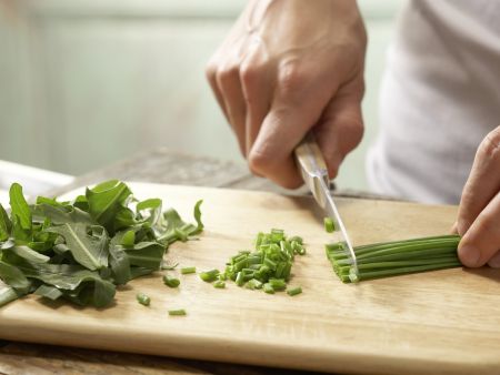 Austernpilze mit Rucola Zubereitung Schritt 6 Austernpilze mit Rucola Zubereitung Schritt 6