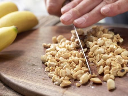 Bananenspieße Zubereitung Schritt 2 Bananenspieße Zubereitung Schritt 2