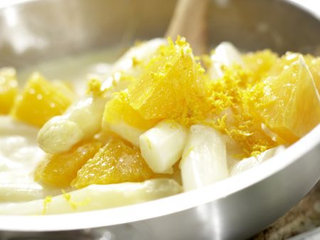 Bandnudeln mit weißem Spargel Zubereitung Schritt 7 Bandnudeln mit weißem Spargel Zubereitung Schritt 7