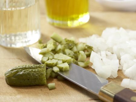 Bayerischer Kartoffelsalat Zubereitung Schritt 2 Bayerischer Kartoffelsalat Zubereitung Schritt 2