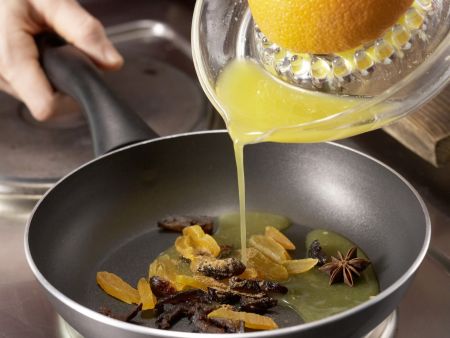 Birnen-Fruchtsalat Zubereitung Schritt 3 Birnen-Fruchtsalat Zubereitung Schritt 3