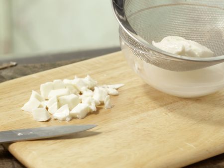Bohnen-Mozzarella-Salat Zubereitung Schritt 5 Bohnen-Mozzarella-Salat Zubereitung Schritt 5