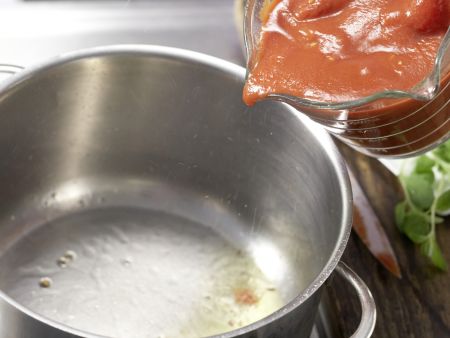 Bohnen-Tomaten-Gemüse Zubereitung Schritt 4 Bohnen-Tomaten-Gemüse Zubereitung Schritt 4
