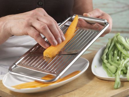Bohnengemüse mit Schnitzel Zubereitung Schritt 4 Bohnengemüse mit Schnitzel Zubereitung Schritt 4