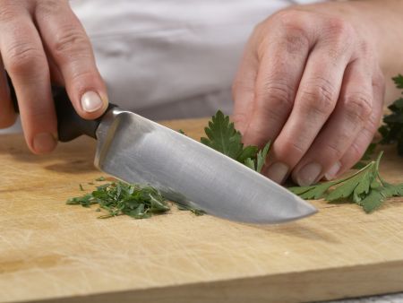 Bohnengemüse mit Schnitzel Zubereitung Schritt 6 Bohnengemüse mit Schnitzel Zubereitung Schritt 6