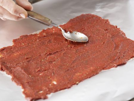 Braten mit Paprika-Kartoffeln Zubereitung Schritt 2 Braten mit Paprika-Kartoffeln Zubereitung Schritt 2