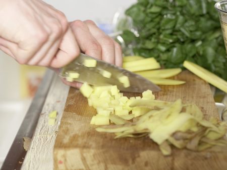 Brunnenkressesuppe Zubereitung Schritt 2 Brunnenkressesuppe Zubereitung Schritt 2