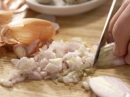 Cremiges Kressesüppchen Zubereitung Schritt 1 Cremiges Kressesüppchen Zubereitung Schritt 1