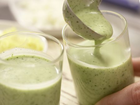 Cremiges Kressesüppchen Zubereitung Schritt 11 Cremiges Kressesüppchen Zubereitung Schritt 11