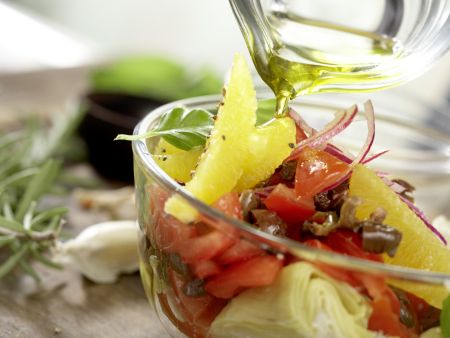 Doradenfilets mit Artischockensalat Zubereitung Schritt 4 Doradenfilets mit Artischockensalat Zubereitung Schritt 4