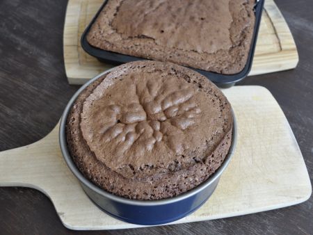 Eulen-Kuchen Zubereitung Schritt 3 Eulen-Kuchen Zubereitung Schritt 3