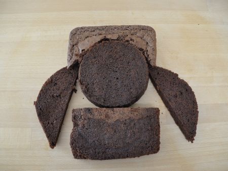 Eulen-Kuchen Zubereitung Schritt 5 Eulen-Kuchen Zubereitung Schritt 5