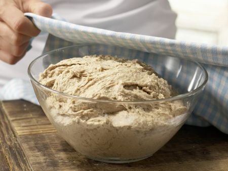 Feines Weizenmischbrot Zubereitung Schritt 2 Feines Weizenmischbrot Zubereitung Schritt 2