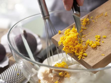 Frischkäsecreme mit Feigen Zubereitung Schritt 5 Frischkäsecreme mit Feigen Zubereitung Schritt 5