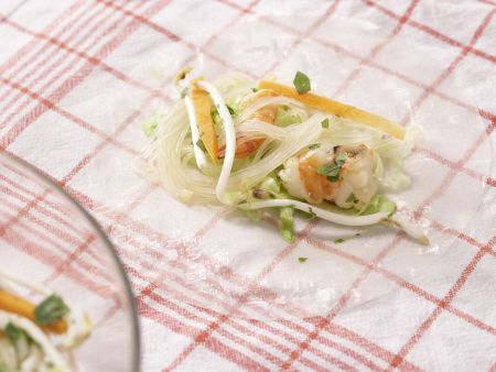 Garnelenröllchen Zubereitung Schritt 9 Garnelenröllchen Zubereitung Schritt 9