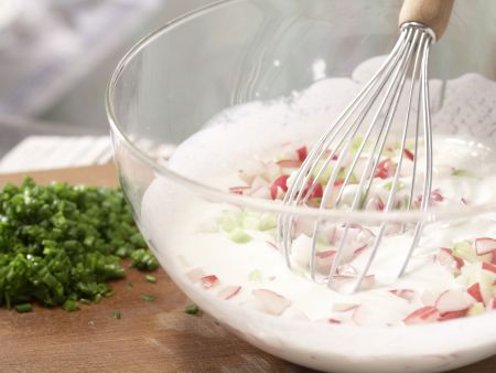 Gebackene Kartoffelspalten Zubereitung Schritt 5 Gebackene Kartoffelspalten Zubereitung Schritt 5
