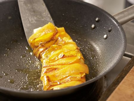 Gebackenes Schollenfilet Zubereitung Schritt 7 Gebackenes Schollenfilet Zubereitung Schritt 7
