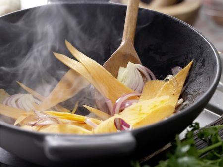Gebratenes Sauerkraut Zubereitung Schritt 5 Gebratenes Sauerkraut Zubereitung Schritt 5