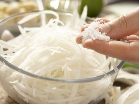 Gedünstete Kabeljauschnitte Zubereitung Schritt 1 Gedünstete Kabeljauschnitte Zubereitung Schritt 1