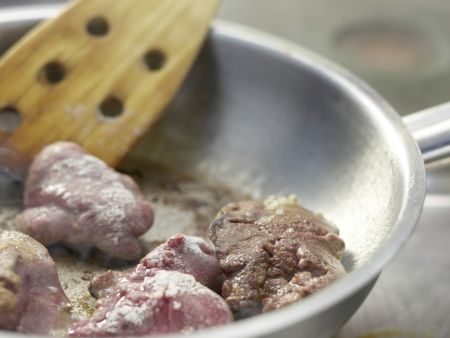 Geflügelleber Zubereitung Schritt 8 Geflügelleber Zubereitung Schritt 8