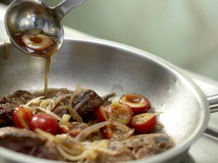 Geflügelleber Zubereitung Schritt 9 Geflügelleber Zubereitung Schritt 9