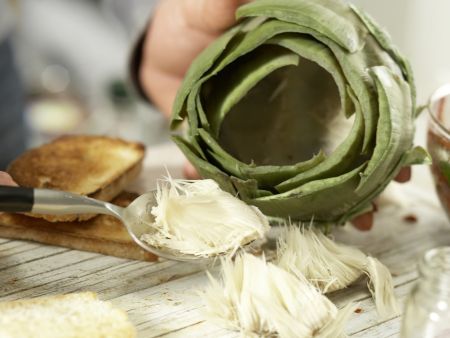 Gefüllte Artischocken Zubereitung Schritt 10 Gefüllte Artischocken Zubereitung Schritt 10