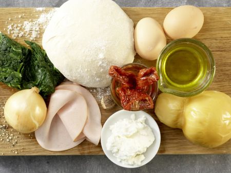 Pizza Calzone Zubereitung Schritt 1 Pizza Calzone Zubereitung Schritt 1