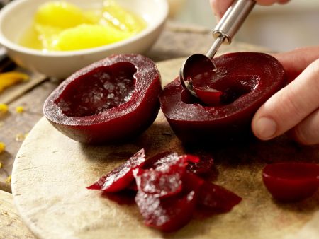 Gefüllte Rote Beten Zubereitung Schritt 4 Gefüllte Rote Beten Zubereitung Schritt 4