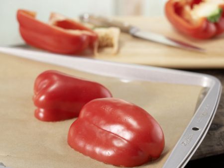 Gefüllte Zucchini Zubereitung Schritt 1 Gefüllte Zucchini Zubereitung Schritt 1
