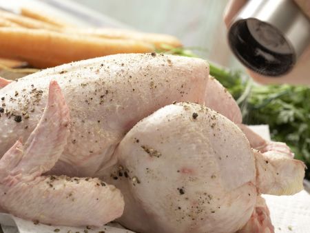 Gefülltes Brathähnchen Zubereitung Schritt 8 Gefülltes Brathähnchen Zubereitung Schritt 8
