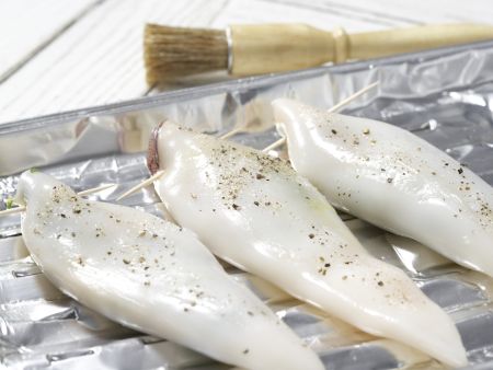 Gegrillte Tintenfischtuben Zubereitung Schritt 7 Gegrillte Tintenfischtuben Zubereitung Schritt 7
