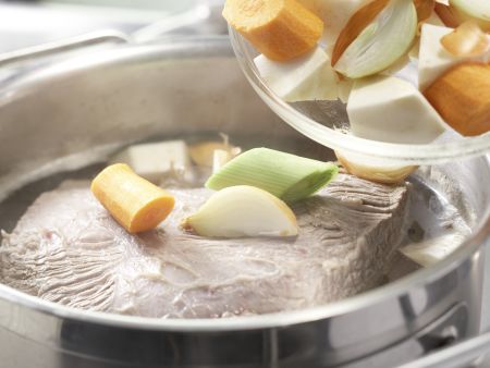 Gekochte Rinderbrust Zubereitung Schritt 4 Gekochte Rinderbrust Zubereitung Schritt 4