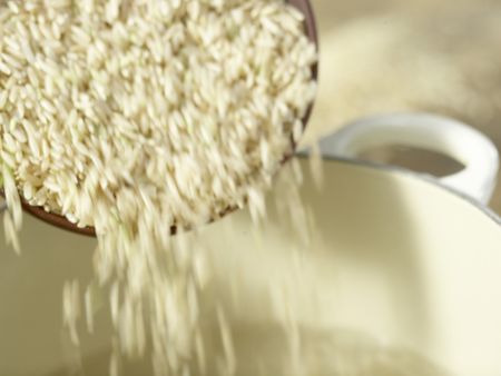Gekochter Naturreis Zubereitung Schritt 1 Gekochter Naturreis Zubereitung Schritt 1