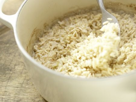 Gekochter Naturreis Zubereitung Schritt 4 Gekochter Naturreis Zubereitung Schritt 4