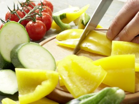 Gemüse-Kebabs Zubereitung Schritt 2 Gemüse-Kebabs Zubereitung Schritt 2