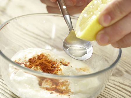 Gemüse-Reis-Pfanne aus dem Ofen Zubereitung Schritt 9 Gemüse-Reis-Pfanne aus dem Ofen Zubereitung Schritt 9