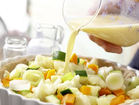 Gemüse-Tarte Zubereitung Schritt 10 Gemüse-Tarte Zubereitung Schritt 10