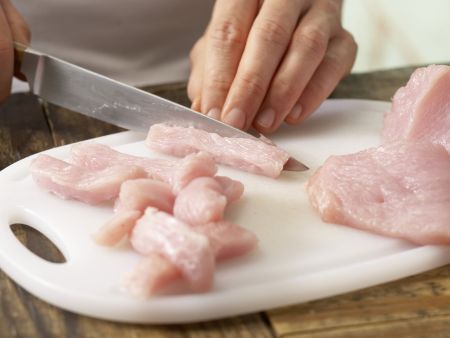 Geschnetzeltes mit Kichererbsen Zubereitung Schritt 4 Geschnetzeltes mit Kichererbsen Zubereitung Schritt 4